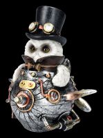 Steampunk Owl Figurine - Avian Invention