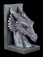 Dragon Bookends Set - Purple