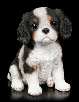 Dog Puppy Figurine - King Charles Spaniel