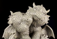 Drachen Gartenfigur - Loving Dragons