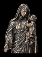 Maria Figur hält Jesus Kind
