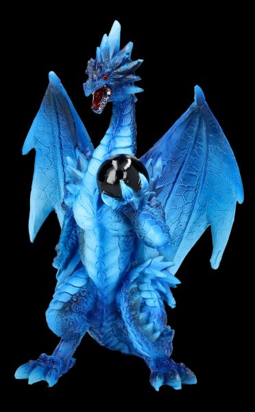 Drachen Figur blau - Yukiharu`s Orb