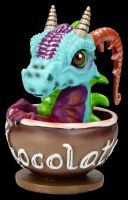 Dragon Figurine in a Cup - Hot Chocolate with Rupert