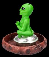 Räucherkegelhalter - Alien Yoga