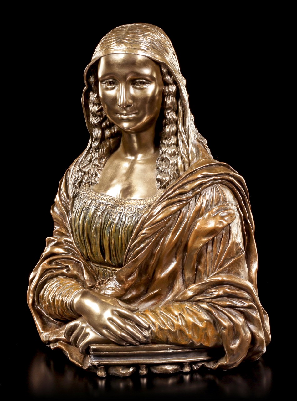 Mona Lisa Bust by Leonardo da Vinci