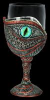 Glass Goblet - Eye of the Dragon