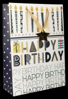 Gift Bag - Happy Birthday - Candles
