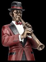 The Jazz Band Figur - Klarinetten Spieler rot
