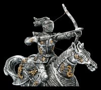Riding Knight Figurine with Bow and Arrow