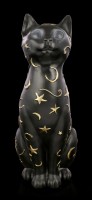 Cat Figurine with Moon and Stars - Felis