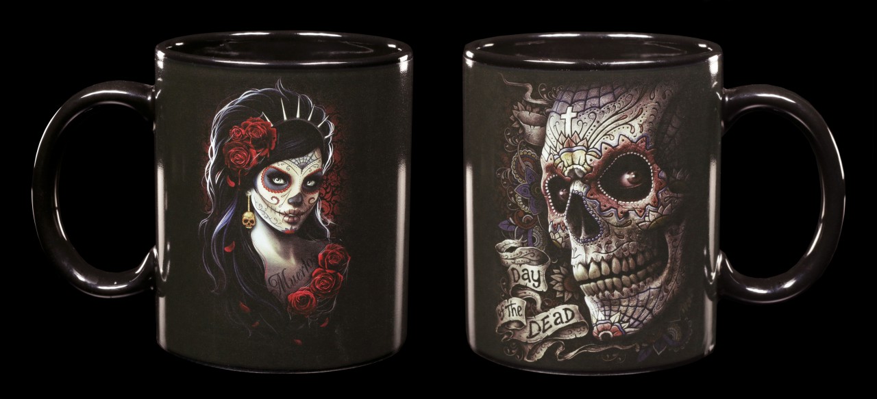 Gothic Mug - Day of the Dead - Set of 2
