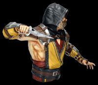 Mortal Kombat Figur - Scorpion Büste