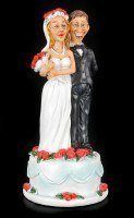 Hochzeitstorte - Lustige Brautpaar Figur