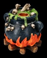 Candle Holder Cauldron - Bubbling Brew