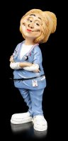 Funny Job Figur - Lächelnde Krankenpflegerin