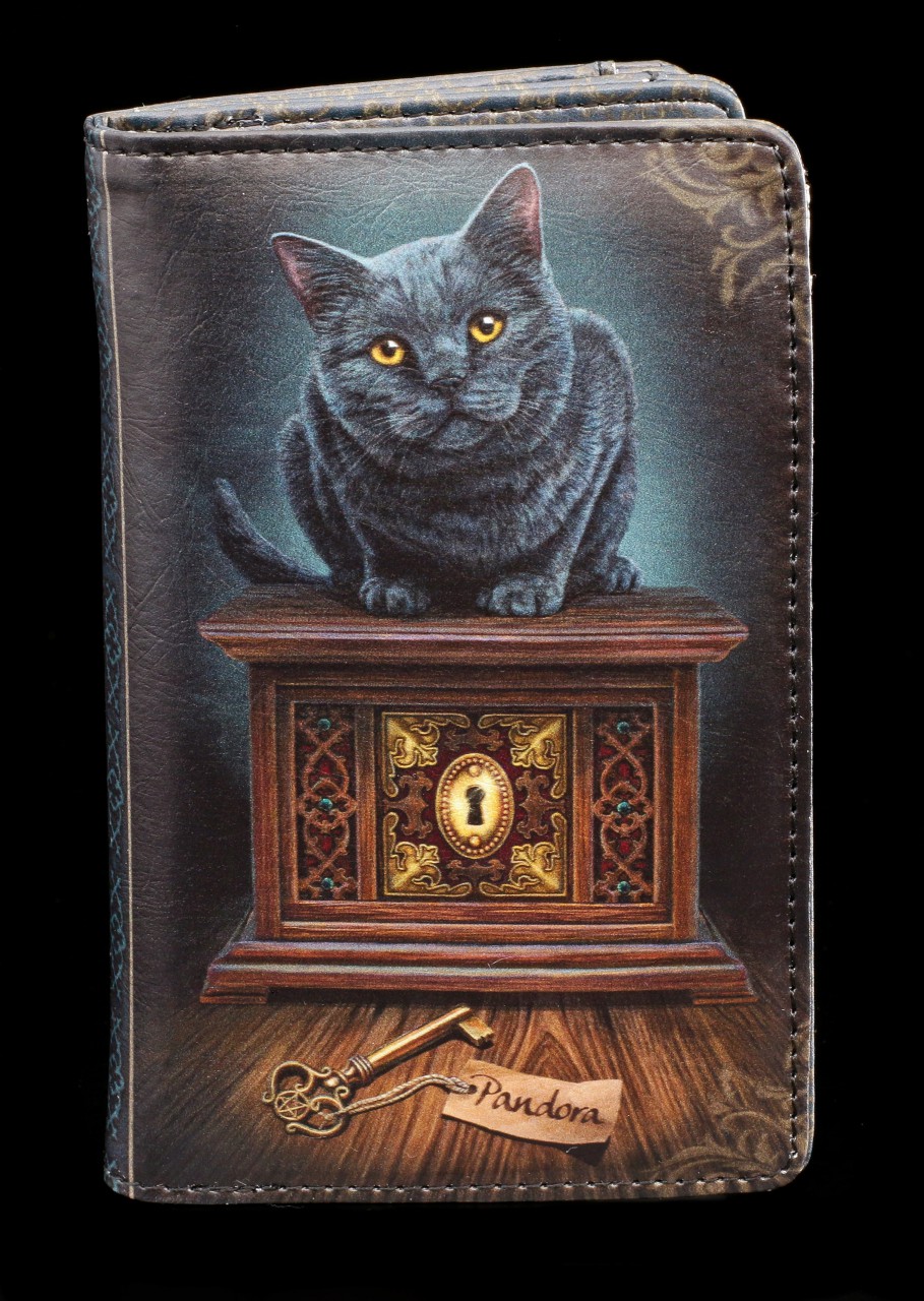 Damen Geldbörse mit Katze - Pandoras Box