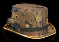 Steampunk Hut mit Brille - Whitby Wanderer