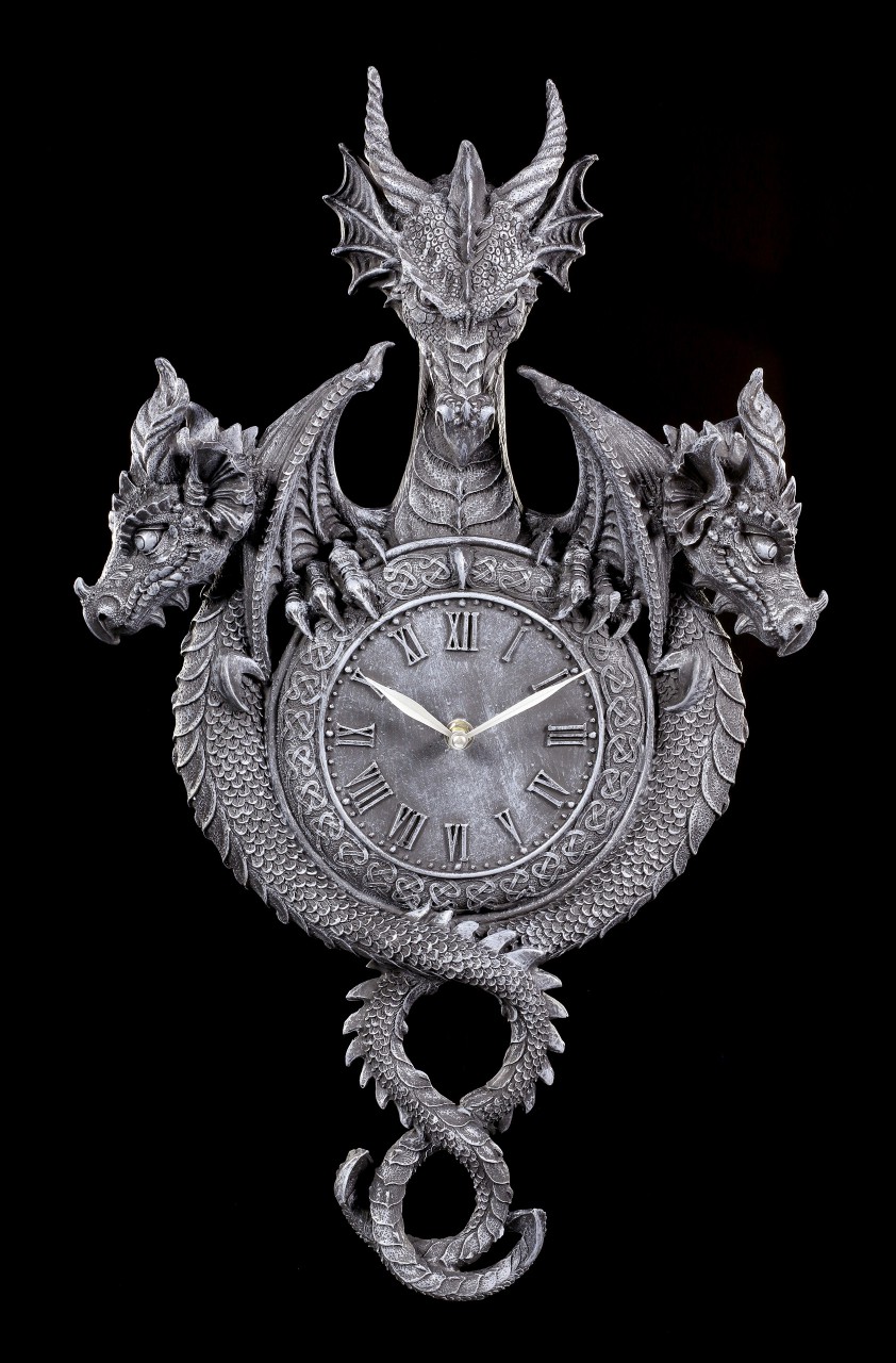 Dragon Wall Clock - Guardians of the Time