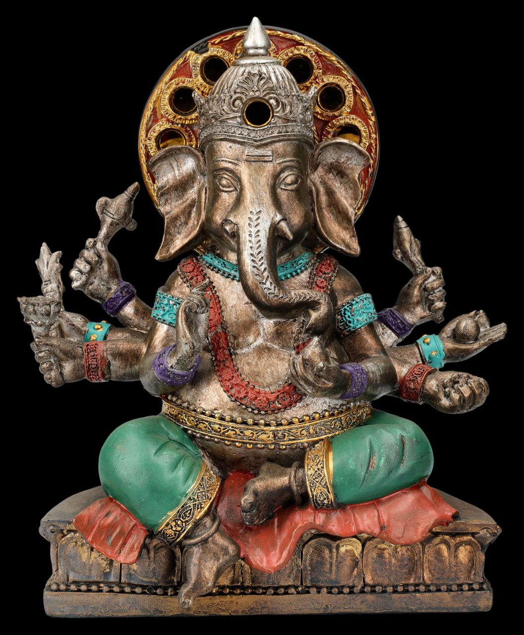 Ganesha Figurine - Ashtabhuja