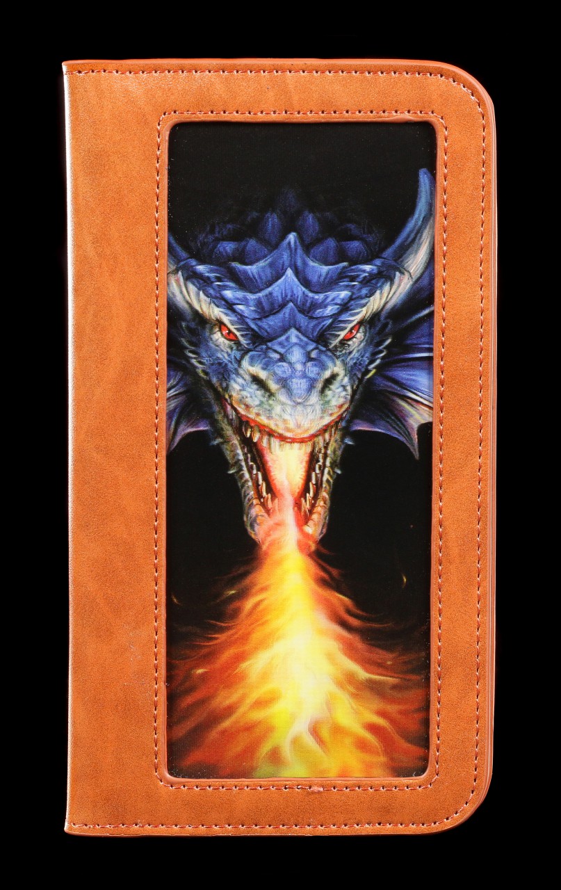 Phone Wallet with 3D Picture - Dragon Fire Breather