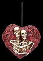 Christmas Tree Decoration Skeleton Heart - Love Everlasting