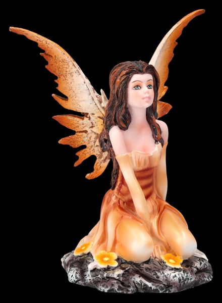 Fairy Figurine - Thalior in orange Dress