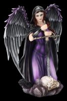 Angel Figurine - Allaya with Dragon Skull
