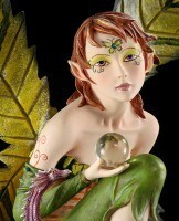 Large Fairy Figurine - Dorna with Dragon