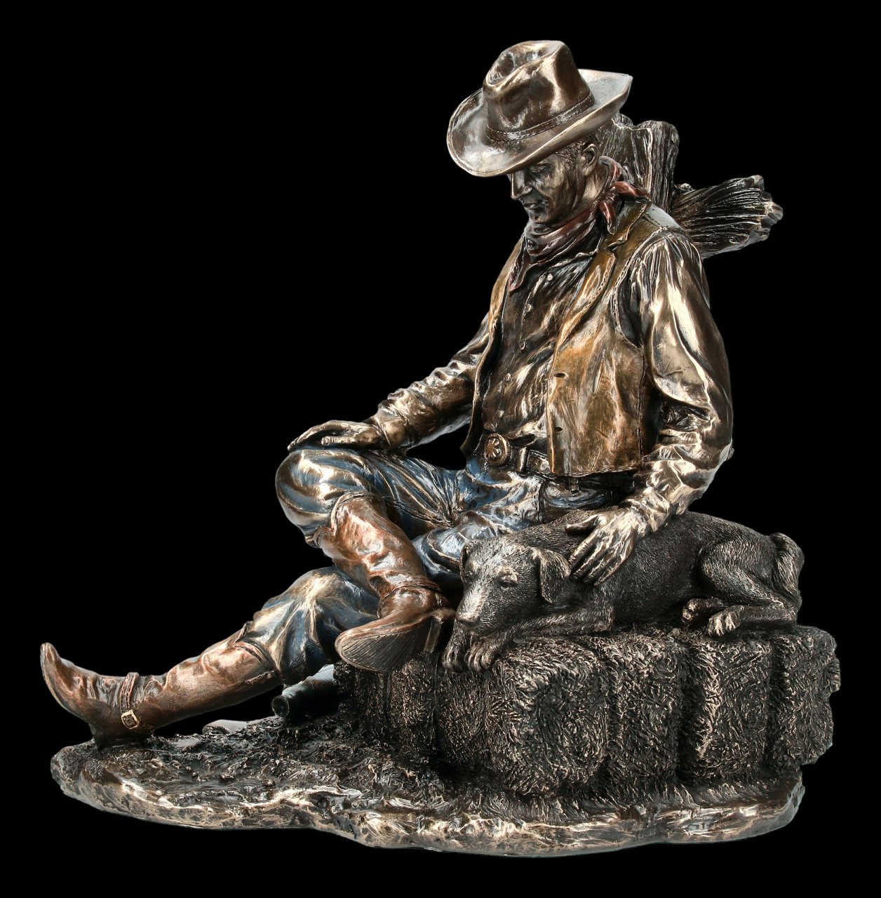 Cowboy Figurine - A Faithful Companion