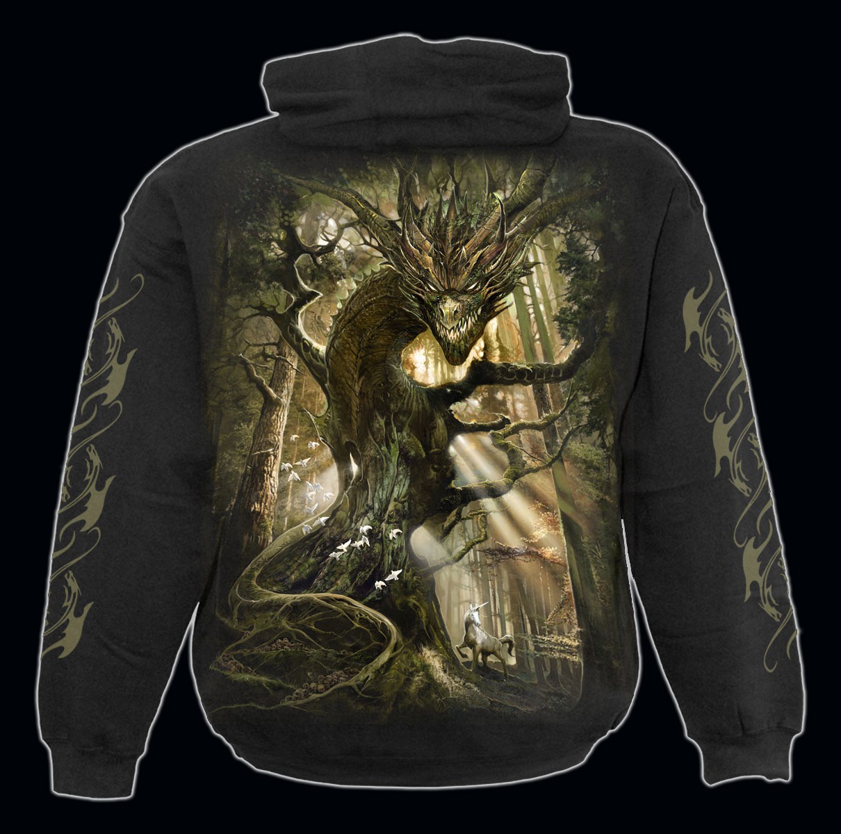 Dragon Forest - Spiral Gothic Hoody