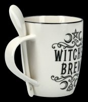 Tasse mit Löffel - Witches Brew