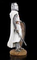 Knight Templar Figurine with Crest Shield