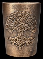 Flower Pot - Tree of Life by Lisa Parker