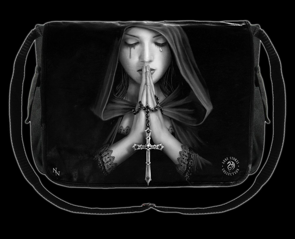 Messenger Bag - Gothic Prayer