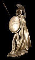Leonidas I. Figur mit Speer und Schild