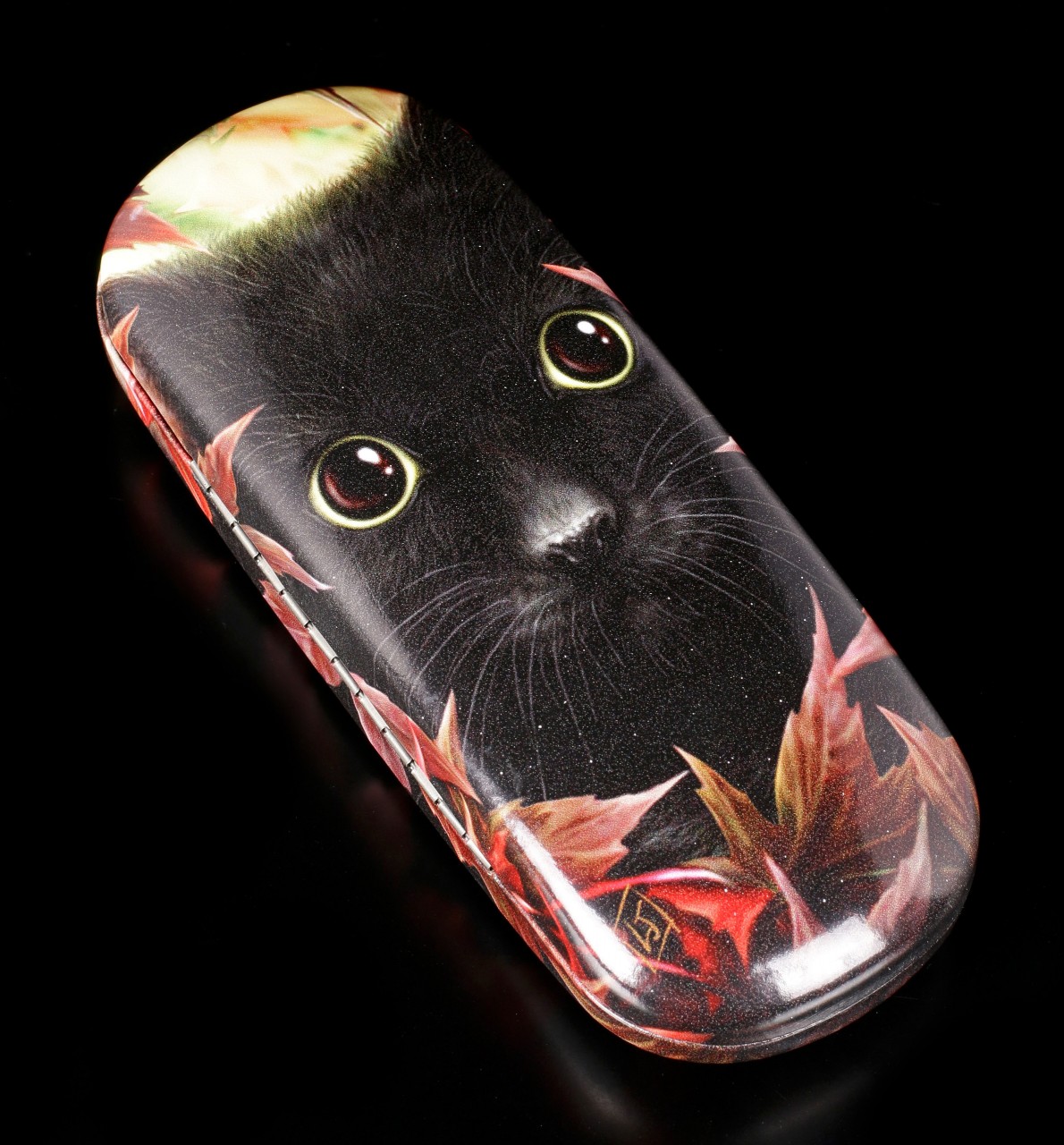 Glasses Case with Cat - Autumn Cat