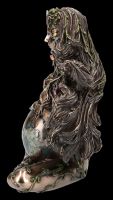 Gaia Figur - Mutter Erde schwanger bronziert
