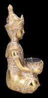 Buddha Tealight Holder - Gold Coloured Small