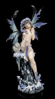 Winter Fairy Figurine - Ciana with Snow Owl