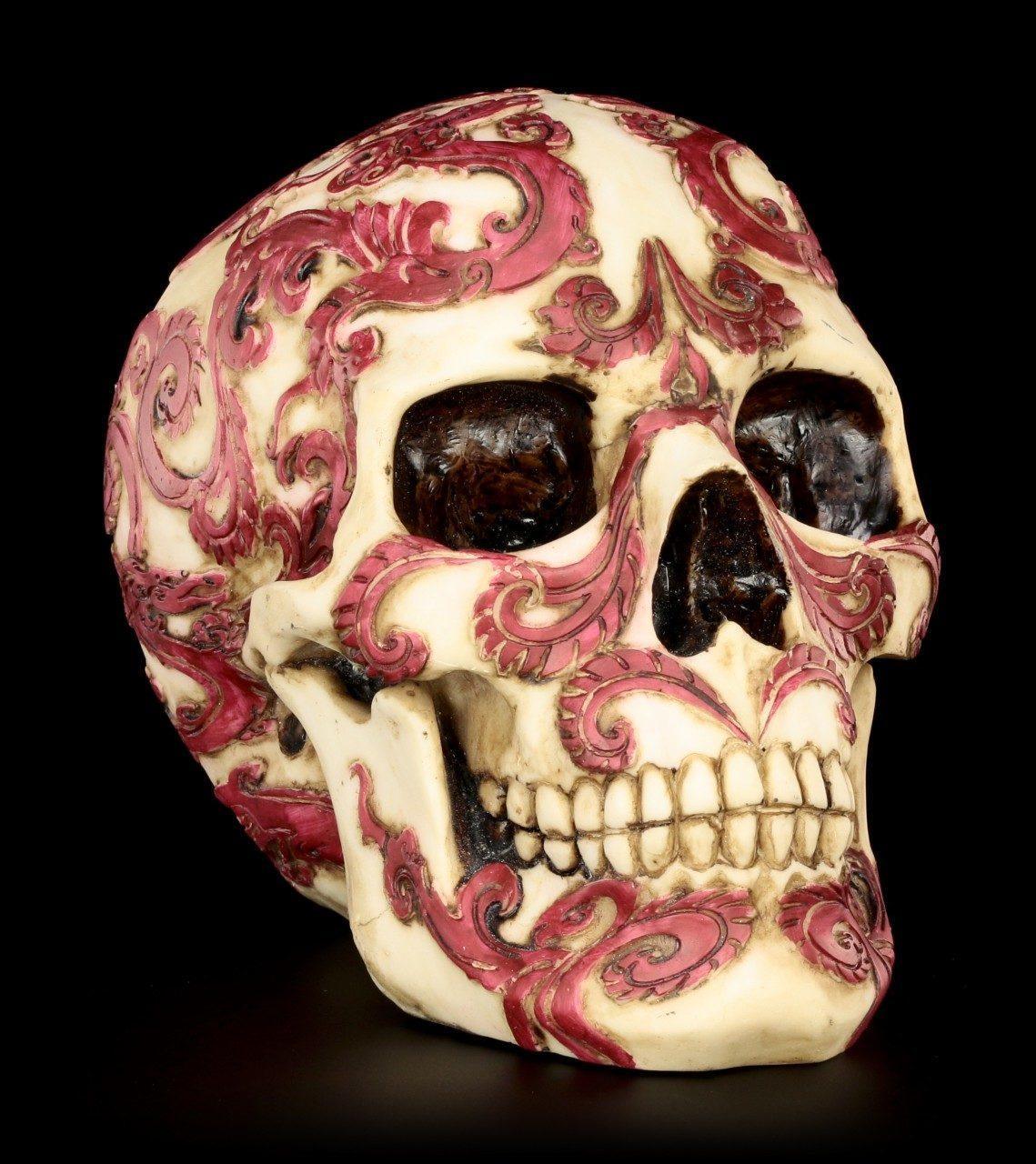 Oriental Skull by Anne Stokes