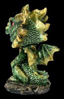 Bobble Head Figurine - Dragon Bobling - green