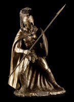 Leonidas I. Figurine with Spear and Shield