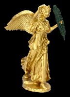 Goddess Nike Figurine - Victory gold-coloured