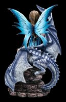 Fairy Figurine - Sidera with Dragon