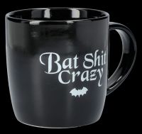 Tasse schwarz - Bat Shit Crazy
