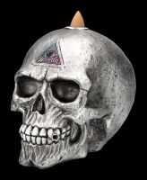 Backflow Incense Burner Skull - The Void