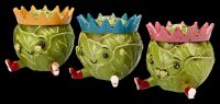 Rosenkohl Figuren 3er Set - Drei weise Sprouts