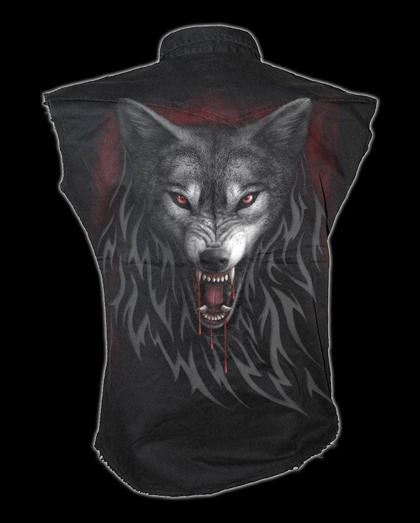 Legend of the Wolves - Sleeveless Worker Shirt
