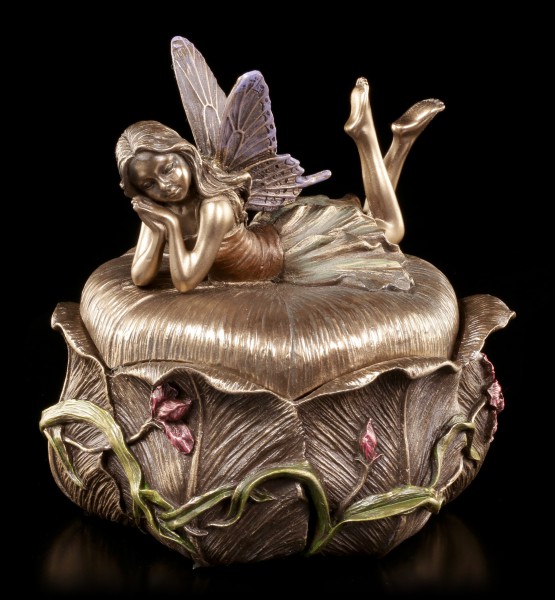 Art Nouveau Box - Fairy on Flower Blossom