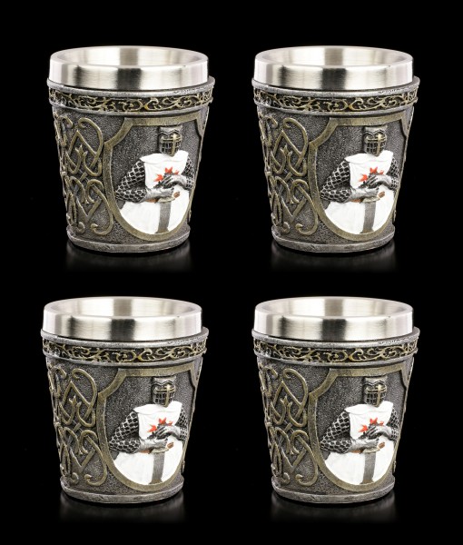 Knight Shot Cups - Set of 4